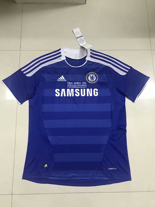 2011-2012 Season Chelsea Home Blue Color Football Shirt Top Thailand Quality Chelsea Retro Jersey