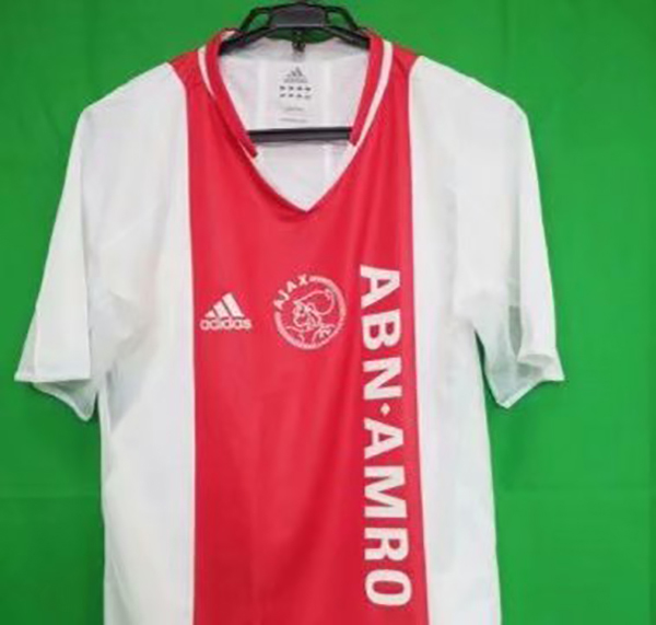 2004-2005 Season Ajax Home Red Color Football Shirt Top Thailand Quality Ajax Retro Jersey