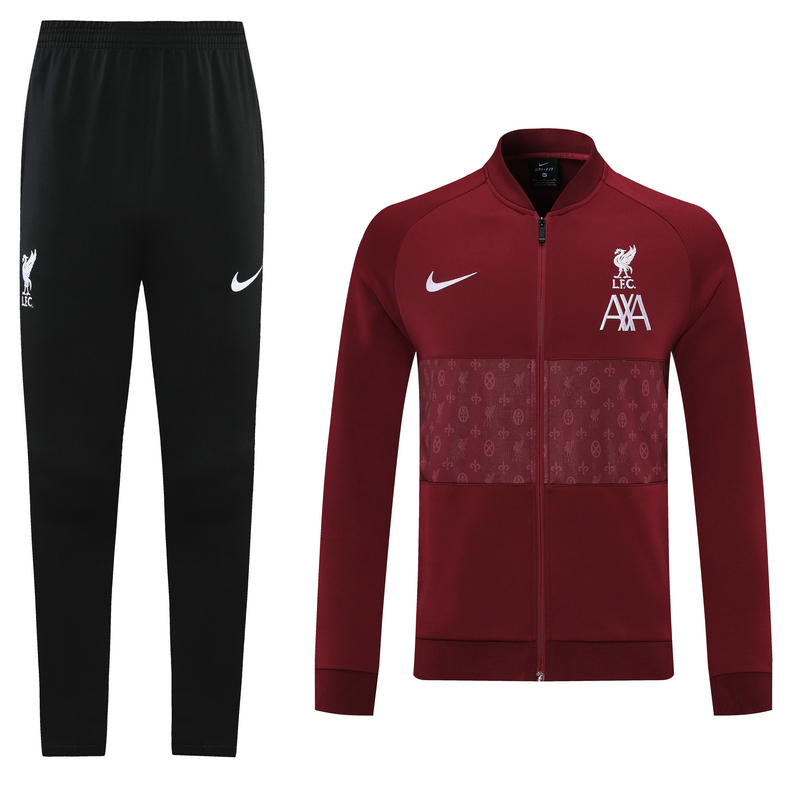 21-22 Season Liverpool Red Color Football Tracksuit