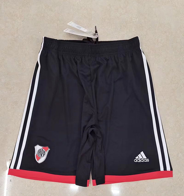 22-23 Season River Plate Home Black Color Soccer Shorts