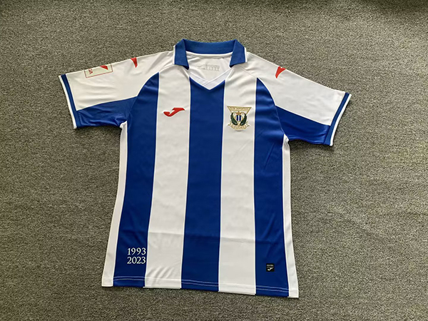 23-24 Season Leganes Home Blue-White Color Football Jersey