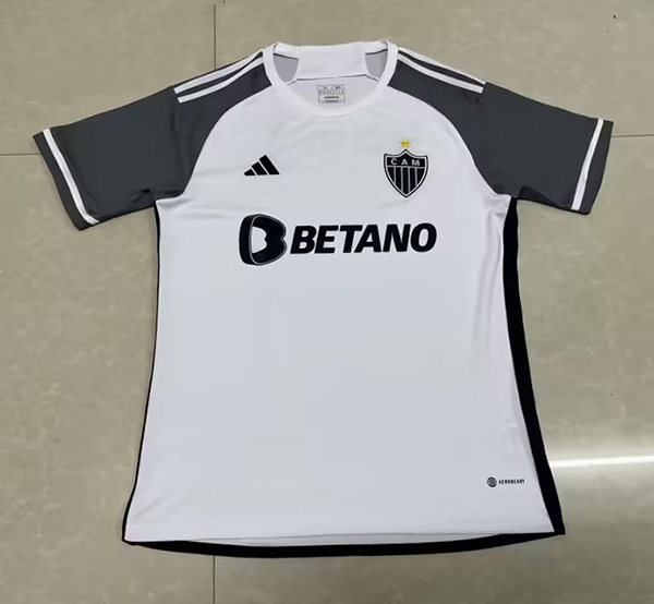 23-24 Season Atletico Mineiro Away White Color Football Jersey