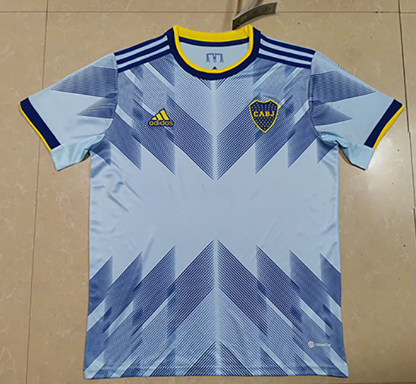 23-24 Season Boca Juniors Third Light-Blue Color Football Jersey