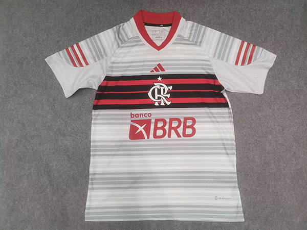 23-24 Season Flamengo Special Version White Color Football Training Shirt