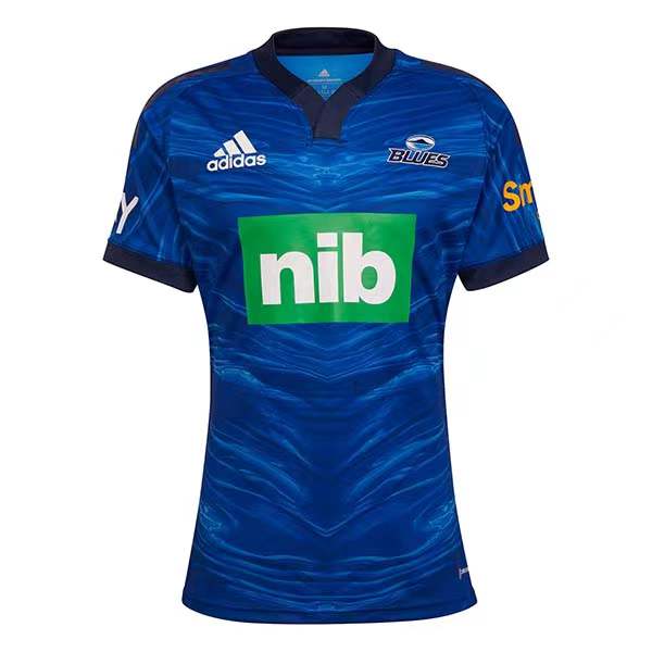 2022 Season Blues Home Blue Color Rugby Jersey